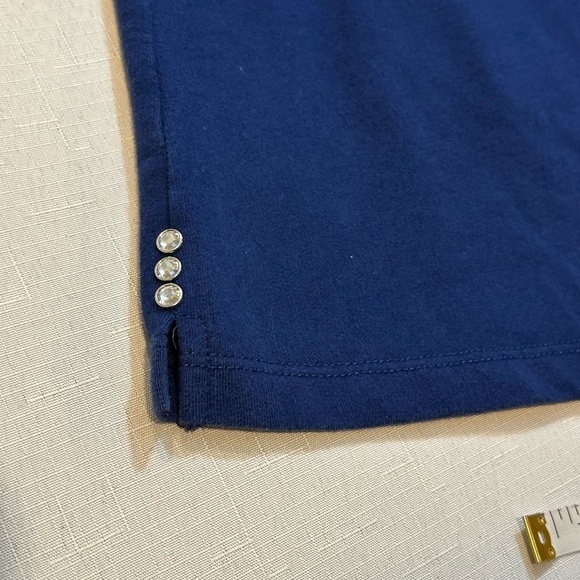 Quacker Factory Skort Women’s 3X Blue Pull On Stretch Skirt Shorts Plus Size - Picture 6 of 15